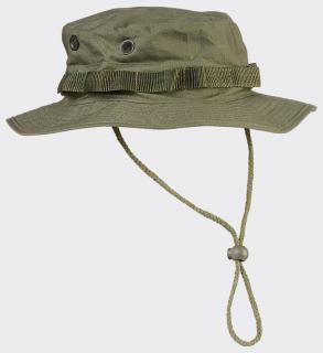 Helikon-Tex BOONIE Hat, klobúk s ochranou šije, PolyCotton R/S - OLIVA