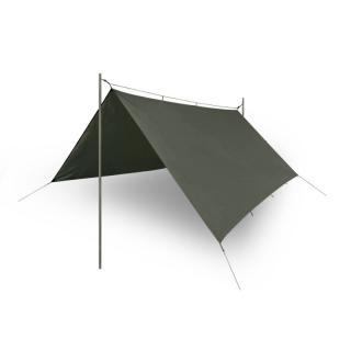 Helikon-Tex SUPERTARP® viacúčelová bivakovacia plachta, 3 x 3 m, 710g - OLIVE GREEN