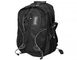 Magnum MANDOR - 2-komorový ruksak, 20l - ČIERNY (Jednoduchý a praktický 20 litrový batoh)