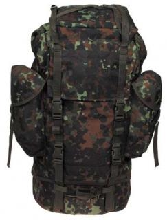 MFH BW nepremokavý ruksak vzor FLECKTARN 65L