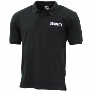 MFH SECURITY - POLO tričko - ČIERNE