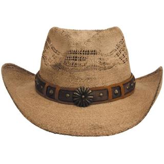 MFH slamený klobúk  Colorado  - hnedý