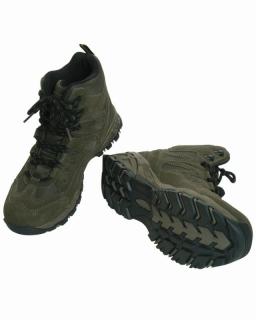 MIL-TEC členková taktická outdoorová obuv SQUAD - OLIVA