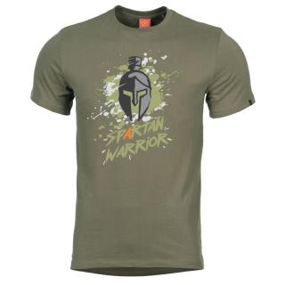 Pentagon SPARTAN WARRIOR - tričko krátky rukáv - OLIVA