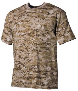 Tričko MFH, krátky rukáv - woodland CZ vzor 95  | Army shop