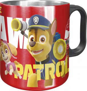 Alu hrnček Paw Patrol červený