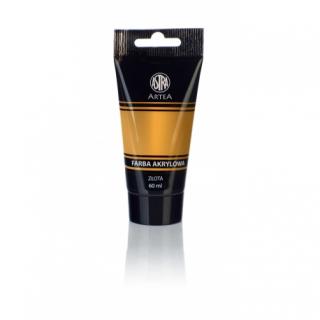 ARTEA Akrylová farba Profi 60ml, Gold / Zlatá, 309115001