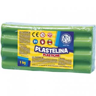 ASTRA Plastelína 1kg Zelená, 303111016