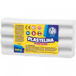 ASTRA Plastelína 500g Biela, 303117002