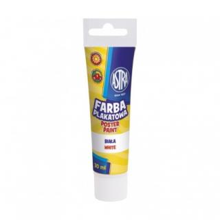 ASTRA Temperová farba v tube 30ml BIELA, 83110904