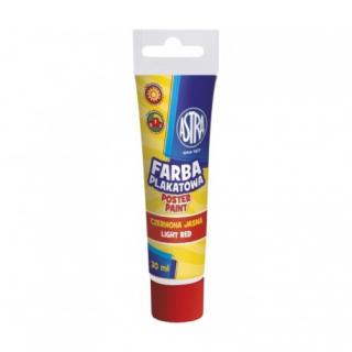 ASTRA Temperová farba v tube 30ml SVETLOČERVENÁ, 83110907