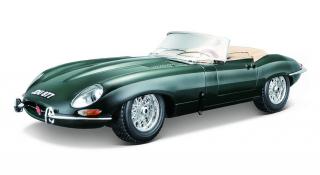 Bburago 1:18 Jaguar  E  Cabriolet (1961) Green
