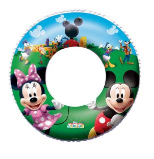 BESTWAY Koleso nafukovacie Disney Mickey Mouse a Minnie, priemer 56 cm