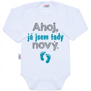 Body s potlačou New Baby Ahoj, já jsem tady nový.