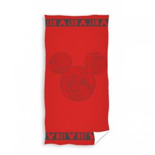 CARBOTEX Bavlnená osuška 70/140cm MINNIE MOUSE Red, MNN207003