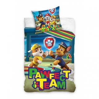 CARBOTEX Obojstranné obliečky PAW PATROL Perfect Team, 140/200+70/90, PAW202027