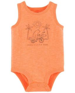 CARTER'S Body tielko Orange chlapec 12 m, vel. 80