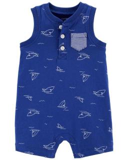 CARTER'S Opaľovačky Blue Whale chlapec 3 m, vel. 62