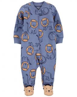 CARTER'S Overal zips obojstranný Blue Lion chlapec 6m