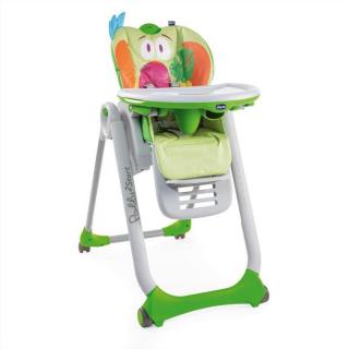 CHICCO Stolička jedálenská Polly 2 Start Parrot