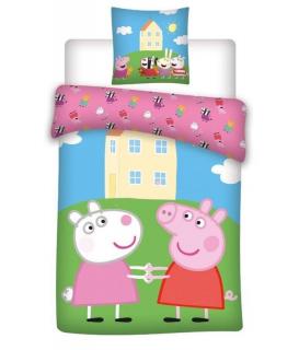 DETEXPOL Obliečky Peppa Pig  Bavlna, 140/200, 70/80 cm