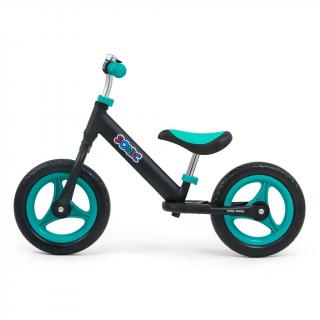 Detské odrážadlo bicykel Milly Mally Sonic Black-Mint