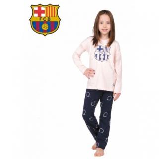 Dievčenské bavlnené pyžamo FC BARCELONA (BC03192) - 12 rokov (152cm)