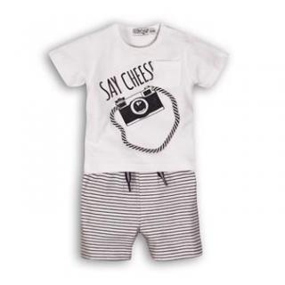 DIRKJE Set 2dielny C-SO SUNNY SAY CHEESE 62 White-Navy