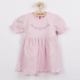 Dojčenské šatôčky s krátkym rukávom New Baby Summer dress