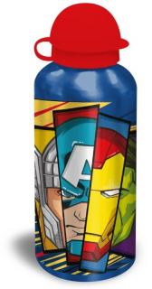 EUROSWAN ALU fľaša Avengers blue  Hliník, Plast, 500 ml