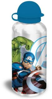 EUROSWAN ALU fľaša Avengers silver  Hliník, Plast, 500 ml