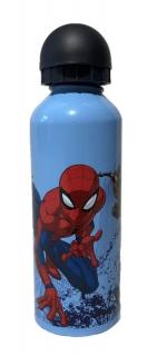 EUROSWAN ALU fľaša Spiderman blue  Hliník, Plast, 500 ml