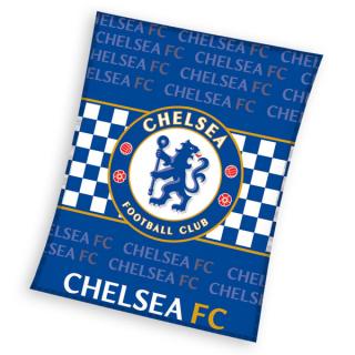 Fleece deka Chelsea nápisy 110/140 (detská flísová deka Chelsea)
