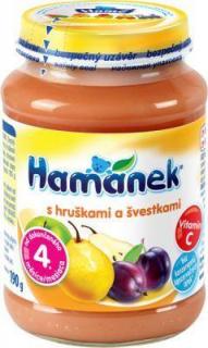 HAMÁNEK S hruškami a slivkami 190 g