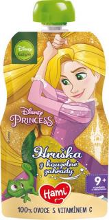 HAMI Kapsička ovocná Disney Princess Hruška 110g, 9+