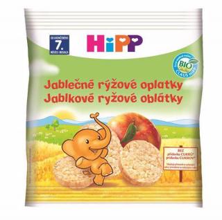 HiPP BIO Jablkové ryžové oblátky pre deti 30 g