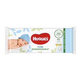 HUGGIES Vlhčené obrúsky Pure Biodegradable