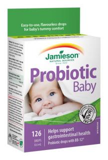 JAMIESON Probiotic Baby – probiotické kvapky s BB-12® 8 ml