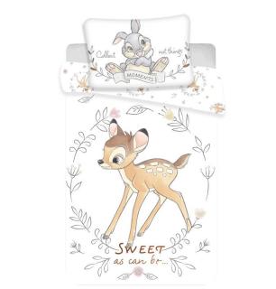 JERRY FABRICS Obliečky do postieľky Bambi sweet baby  Bavlna, 100/135, 40/60 cm