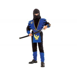 Karnevalový kostým Ninja modrý C