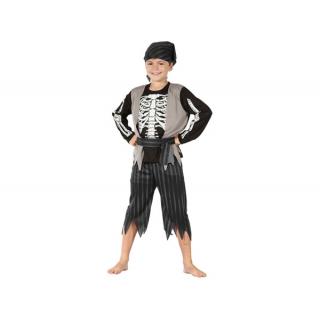 Karnevalový kostým Pirát kostra L