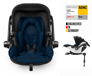 KIDDY Autosedačka Evoluna i-size 2 + Isofix základňa 40-83 cm Indigo Blue