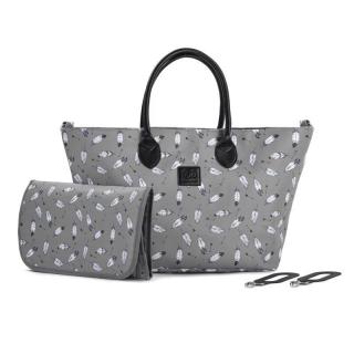 KINDERKRAFT Taška prebaľovacia Mommy Bag Grey