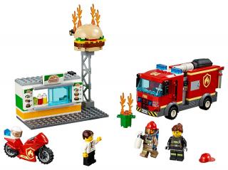 LEGO® City 60214 Zásah hasičov v burgrárni