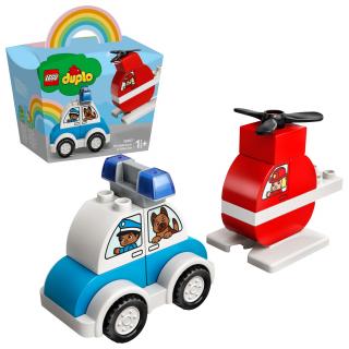 LEGO® DUPLO® 10957 Hasičský vrtuľník a policajné auto
