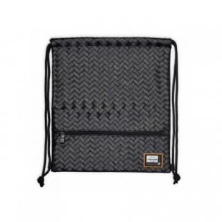 Luxusné koženkové vrecúško / taška na chrbát HEAD Black, HD-350, 507019016