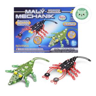 Malý mechanik - škorpión/aligátor