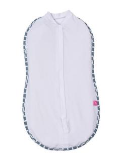 MOTHERHOOD Zavinovačka Zip&amp;Swaddle Blue Classics 2,5-5kg