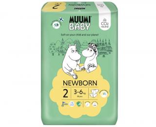 MUUMI Plienky jednorázové 2 Mini 3-6kg 58ks Baby