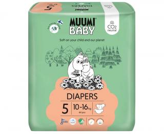 MUUMI Plienky jednorázové 5 Maxi+ 10-16kg 44ks Baby